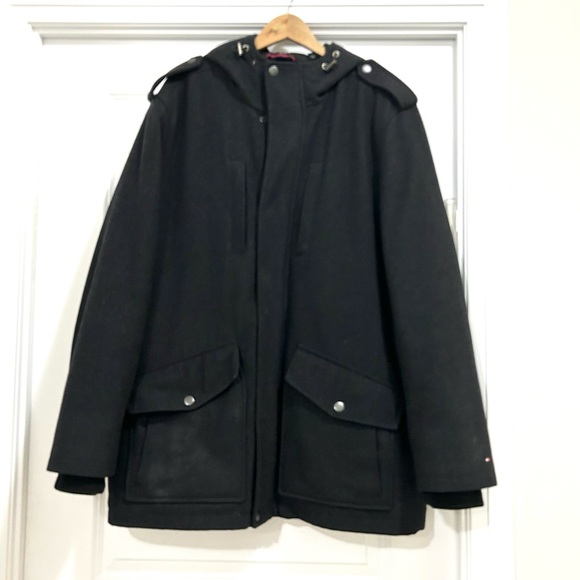 Tommy Hilfiger, Men, Wool Jacket, Charcoal, Large - Picture 2 of 6